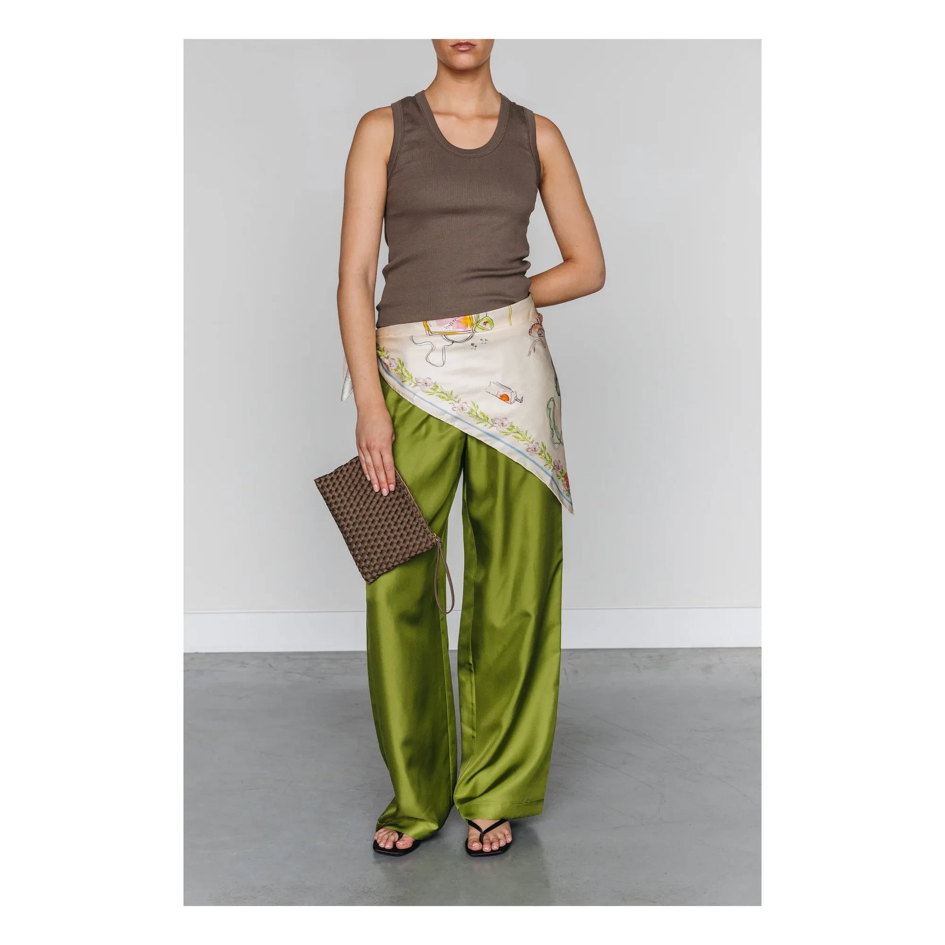 Marrea - Marrea clutch bag | Brown