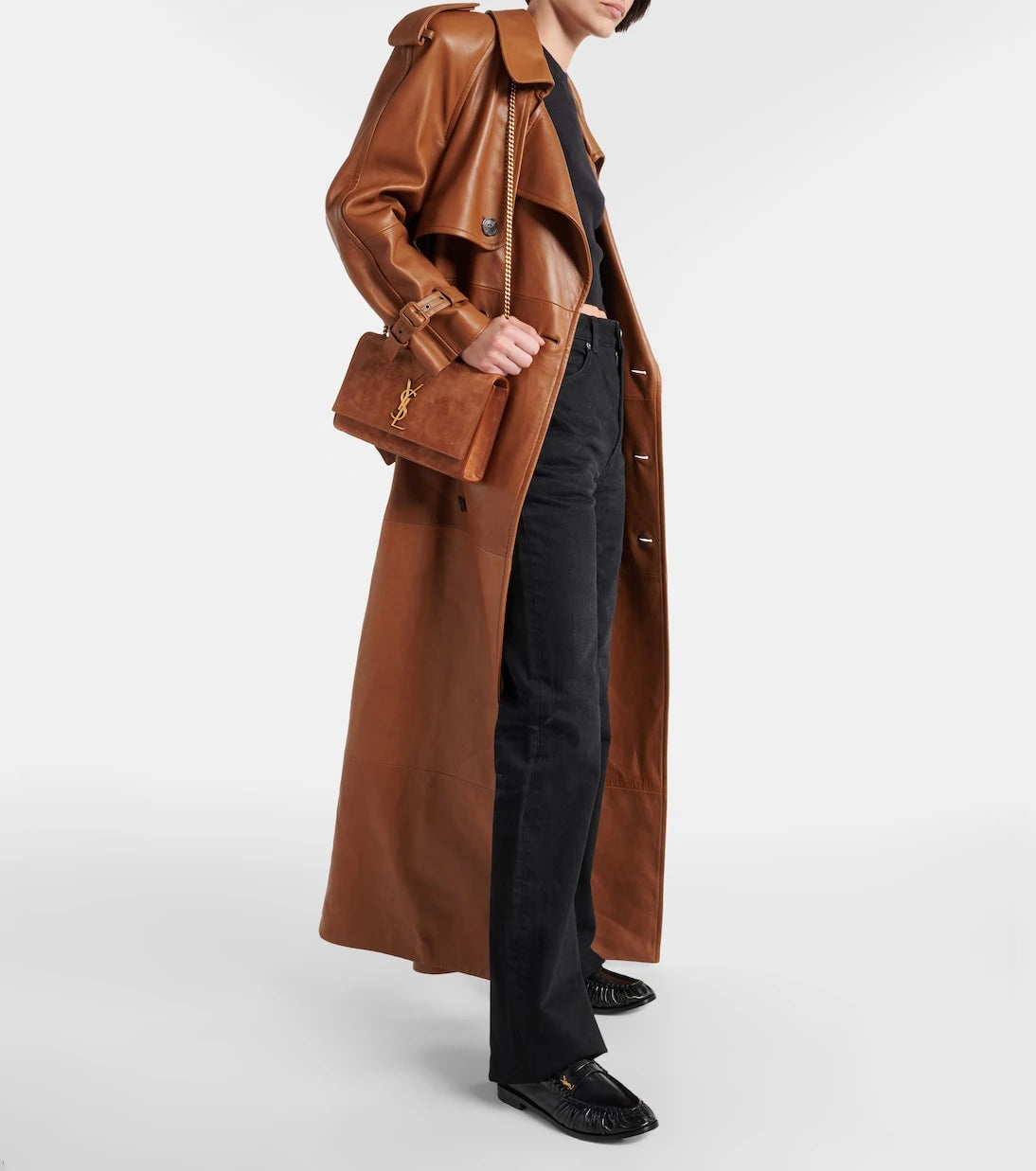 Saint Laurent - Le Loafer leather loafers