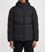 Stone Island Black Wind-Resistant Crinkle Reps Parka