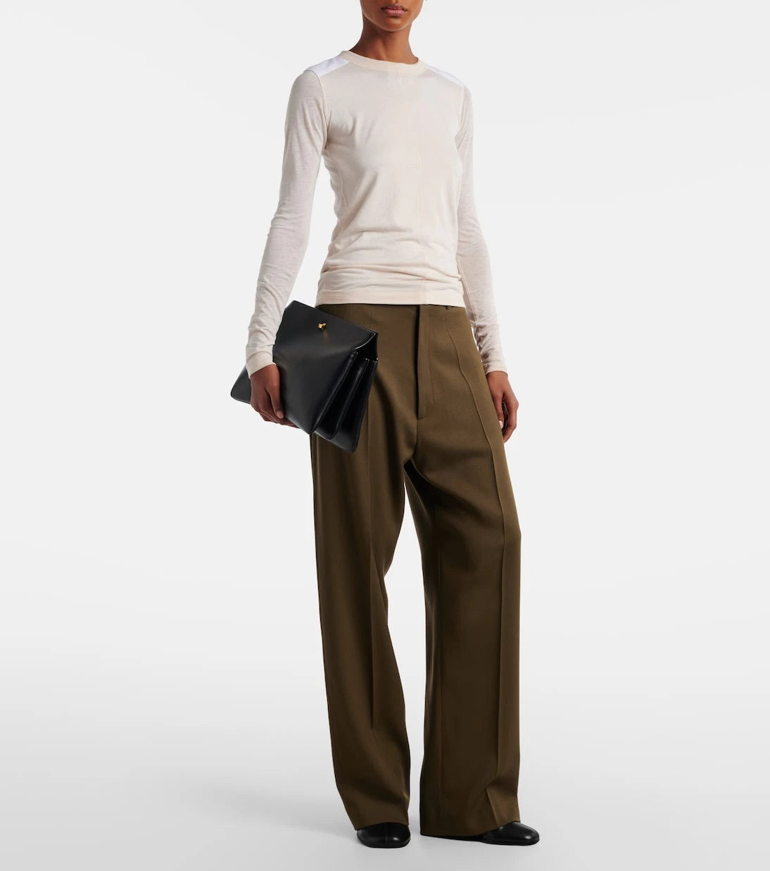 Phoebe Philo - Wool wide-leg pants
