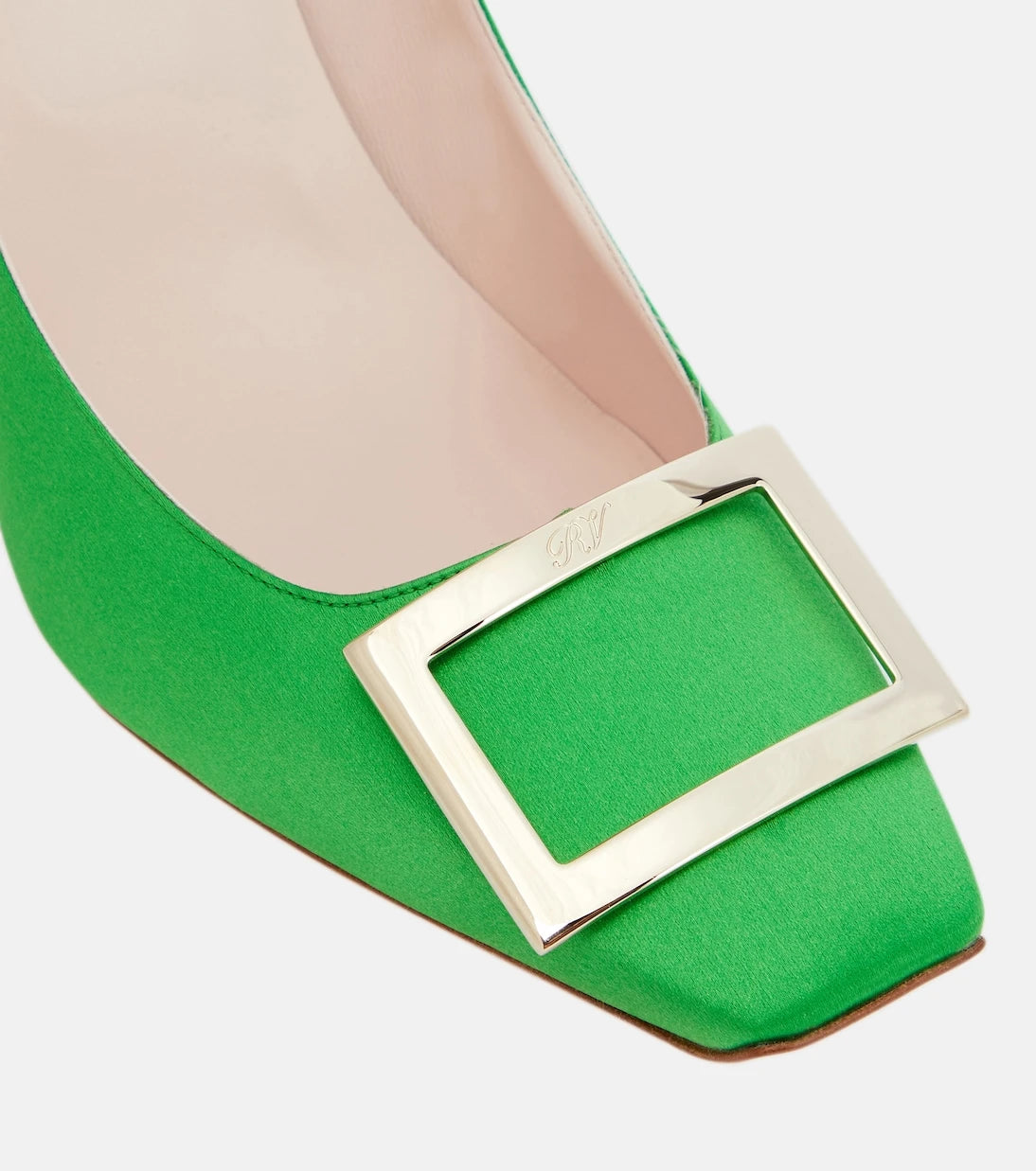 Roger Vivier - Trompette satin pumps
