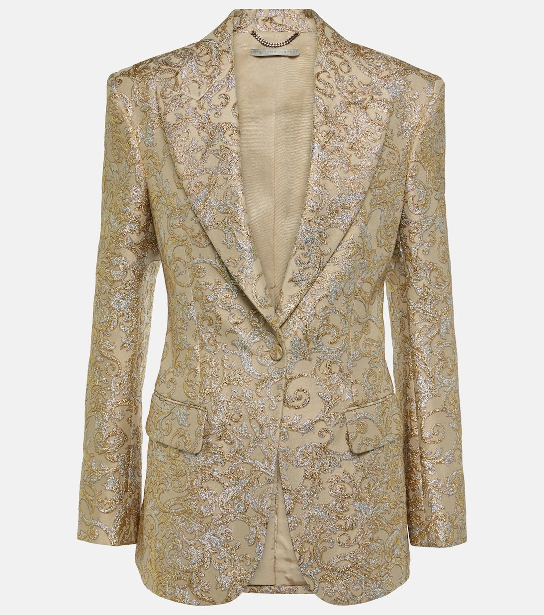 Stella McCartney - Single-breasted brocade blazer