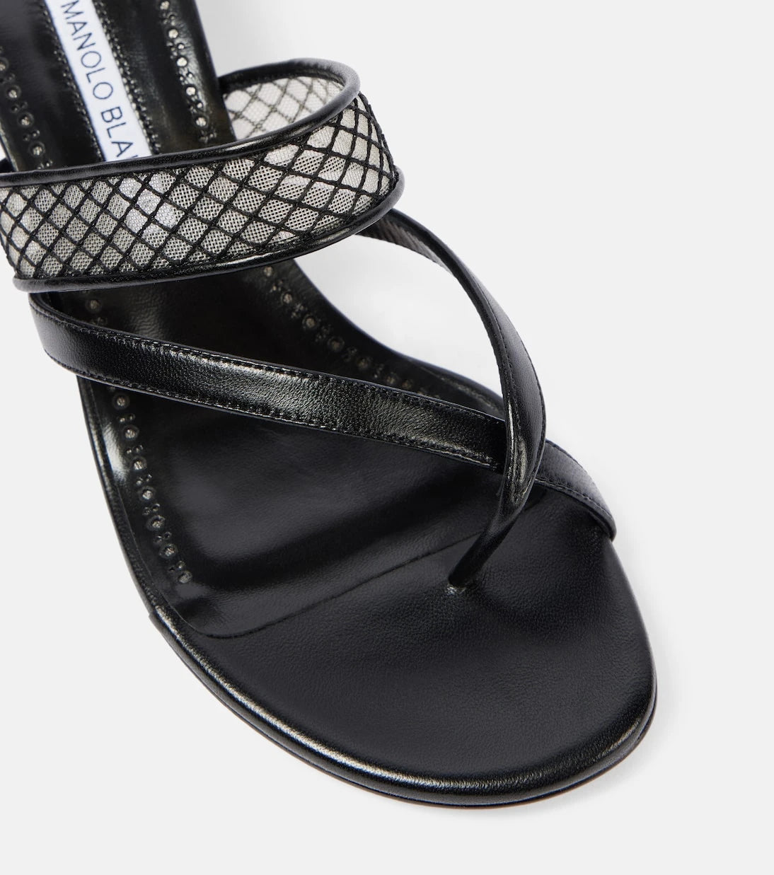 Manolo Blahnik - Sulna 50 leather mules