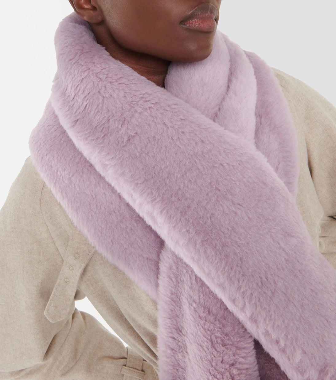 Max Mara - Full teddy scarf