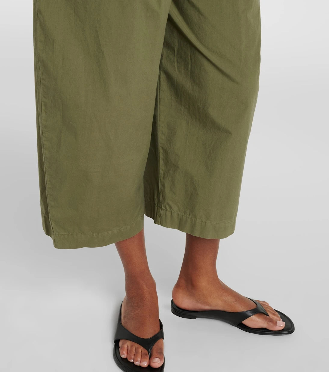Velvet - Sophia cotton poplin wide-leg pants