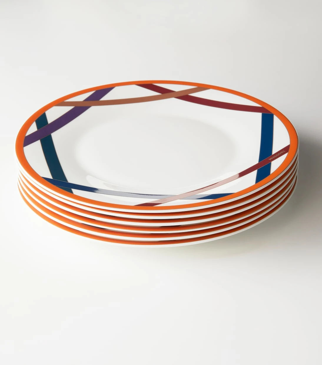 Missoni - Nastri set of 6 dinner plates