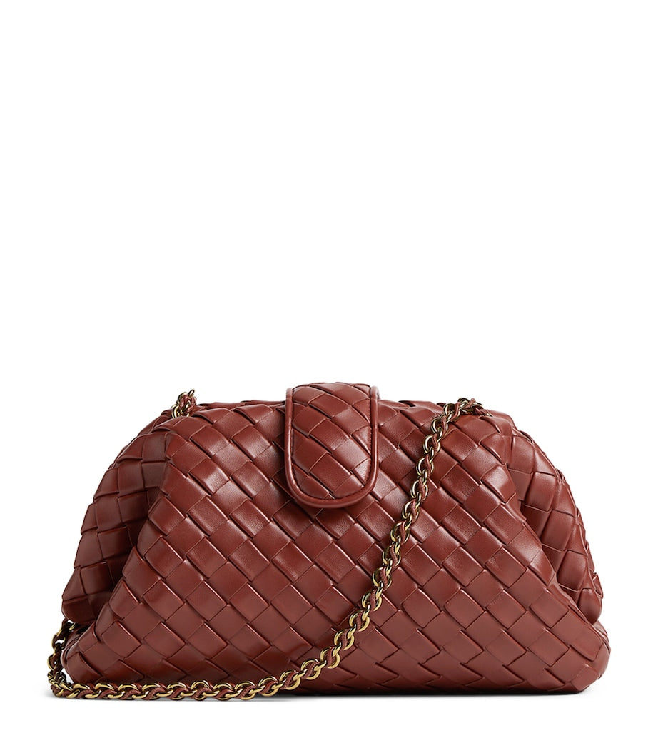 Brown Leather Lauren 1980 Clutch Bag