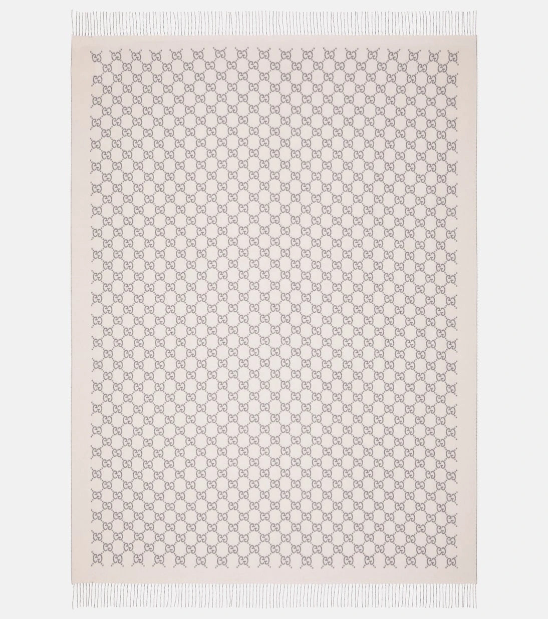 Gucci - GG wool and cashmere blanket