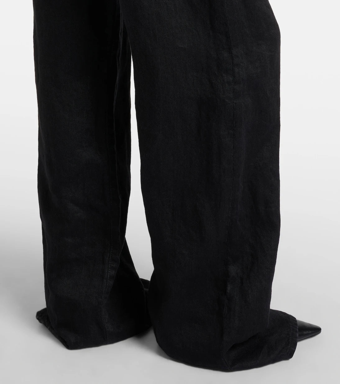 The Row - Eglitta linen wide-leg jeans