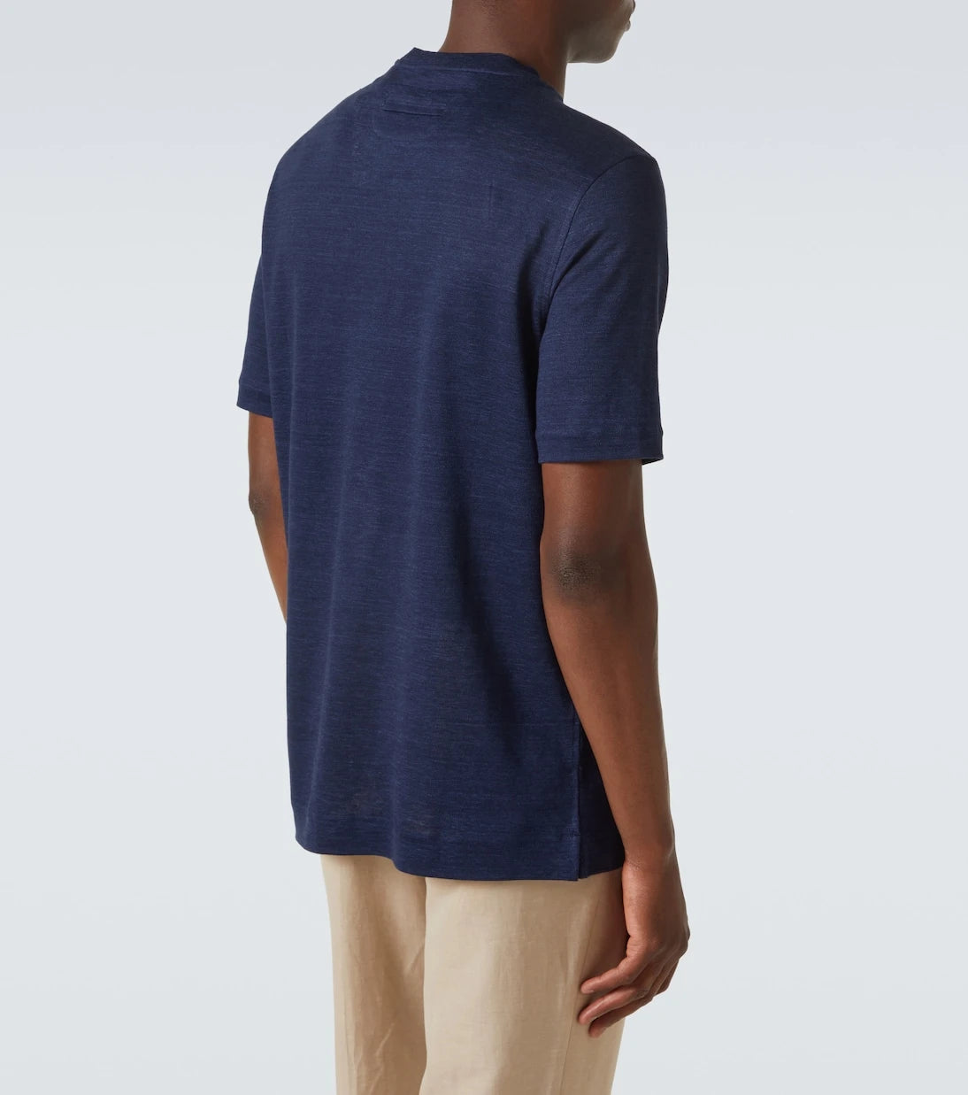 Zegna - تي شيرت كتان
