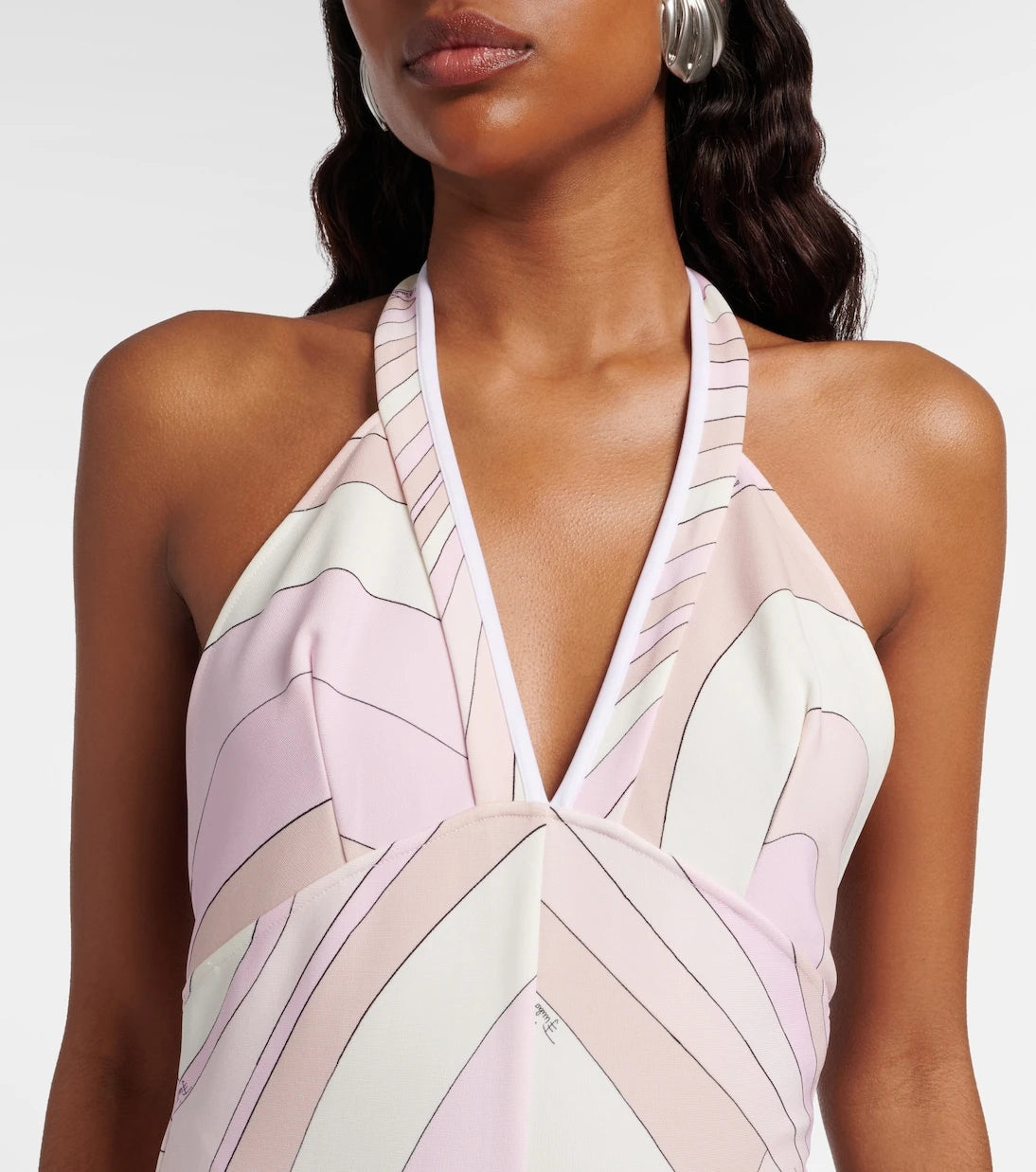 Pucci - Iride satin jersey romper