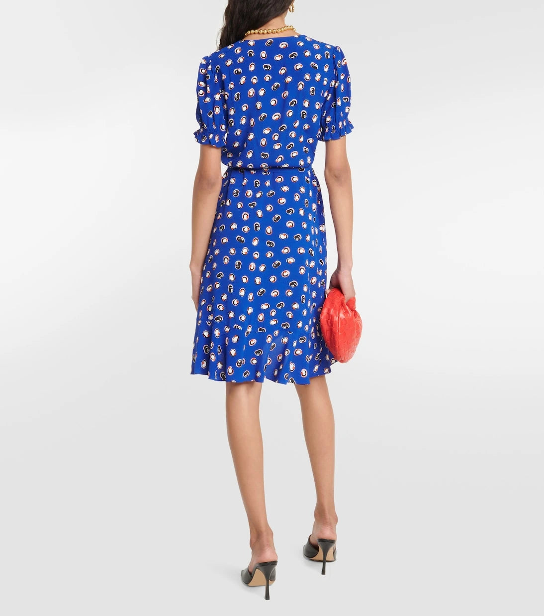 Diane von Furstenberg - Emilia printed wrap minidress