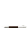 Graf von Faber-Castell Wood and Platinum-Plated Classic Fountain Pen
