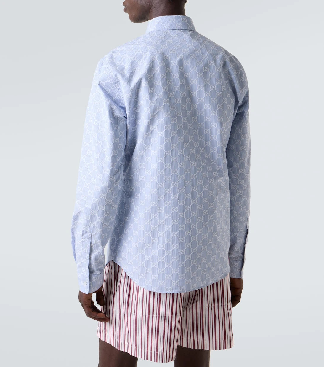 Gucci - GG cotton and silk jacquard shirt