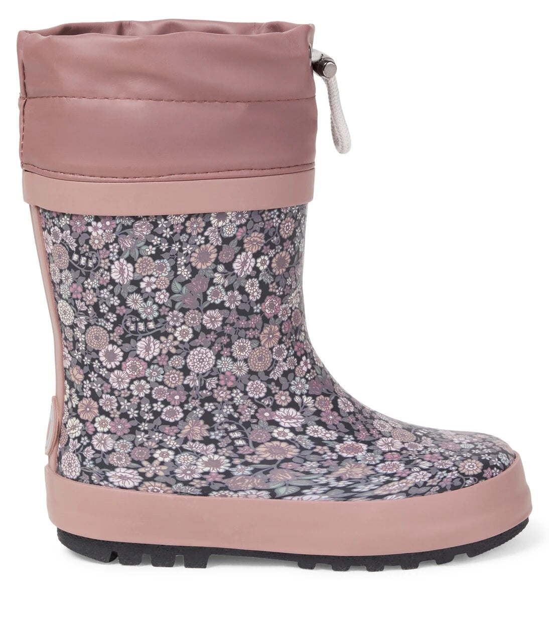 Wheat - Floral rain boots