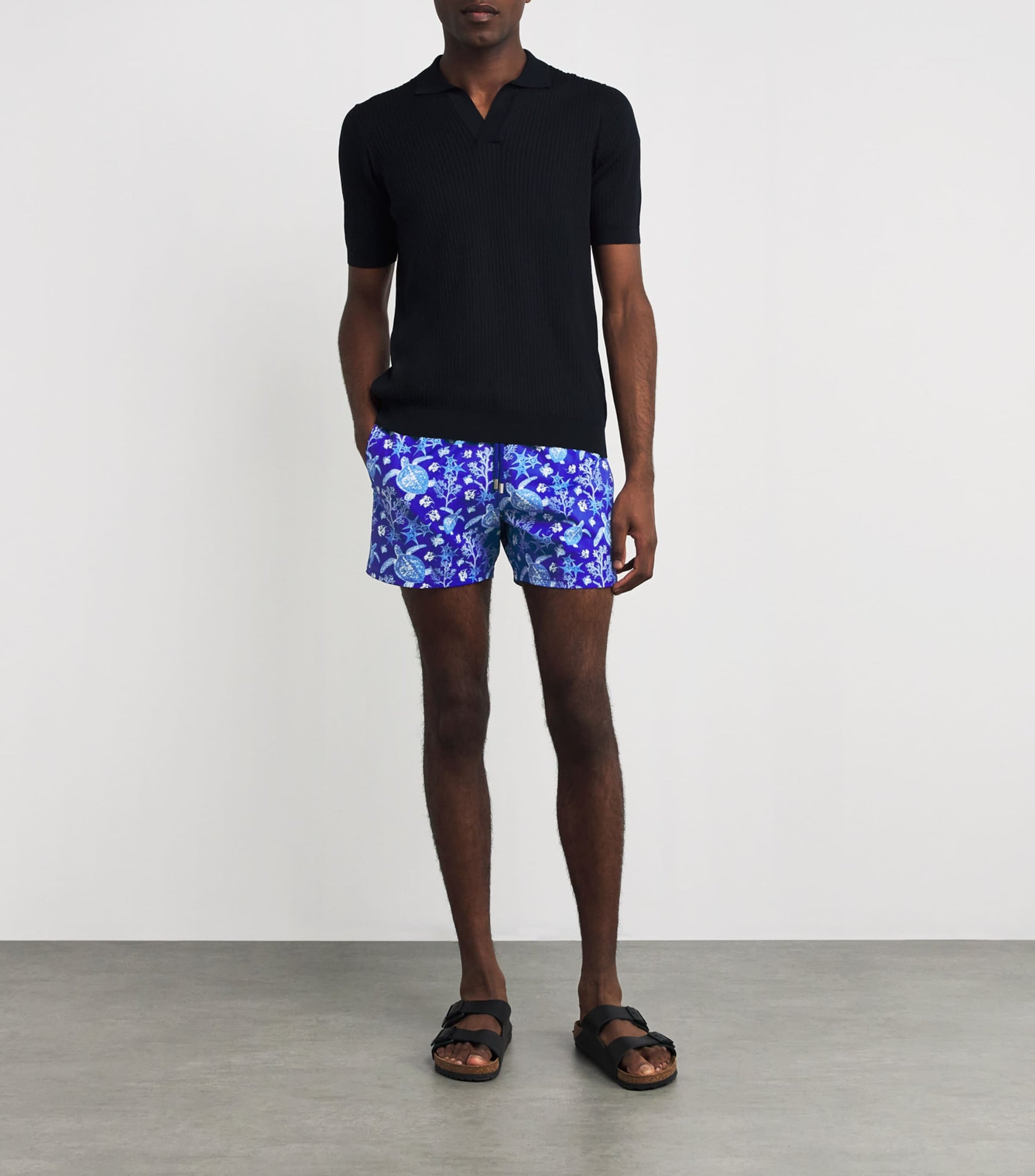 Turtle Print Swim Shorts