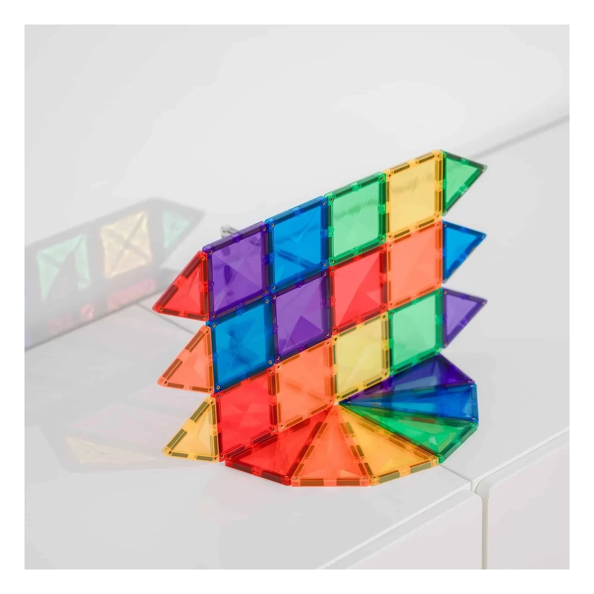 Connetix - Mini pack - 24 pieces | Rainbow