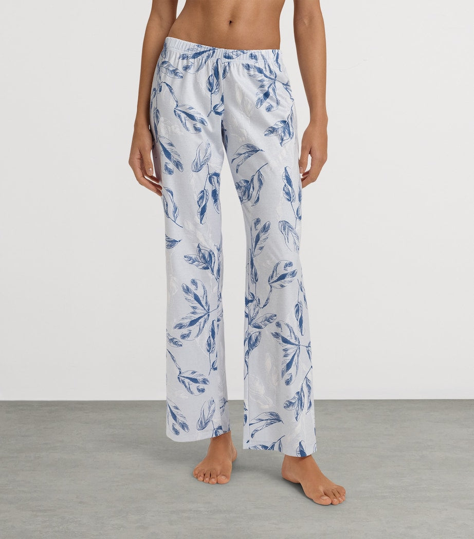 Hanro Multi Cotton Garden Print Pyjama Trousers