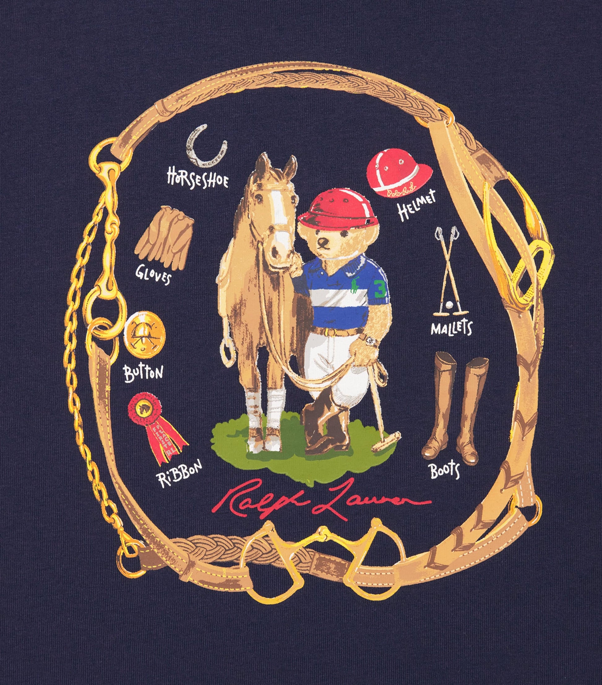 Ralph Lauren Kids Cotton Polo Bear T-Shirt (6-14 Years)