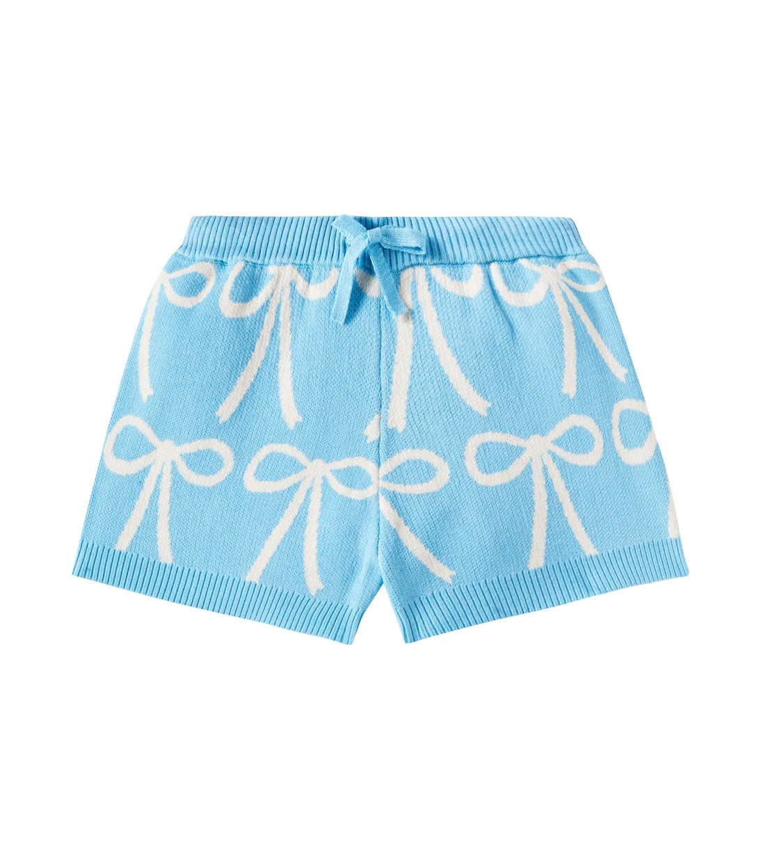 Tinycottons - Bows knitted cotton shorts