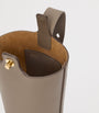 LOEWE Brown Mini Leather Pebble Bucket Bag