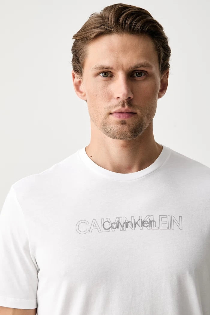 Calvin Klein Erkek Pamuklu Tişört