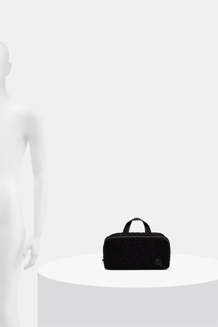 Karl Lagerfeld IKON seyahat kozmetik çantası