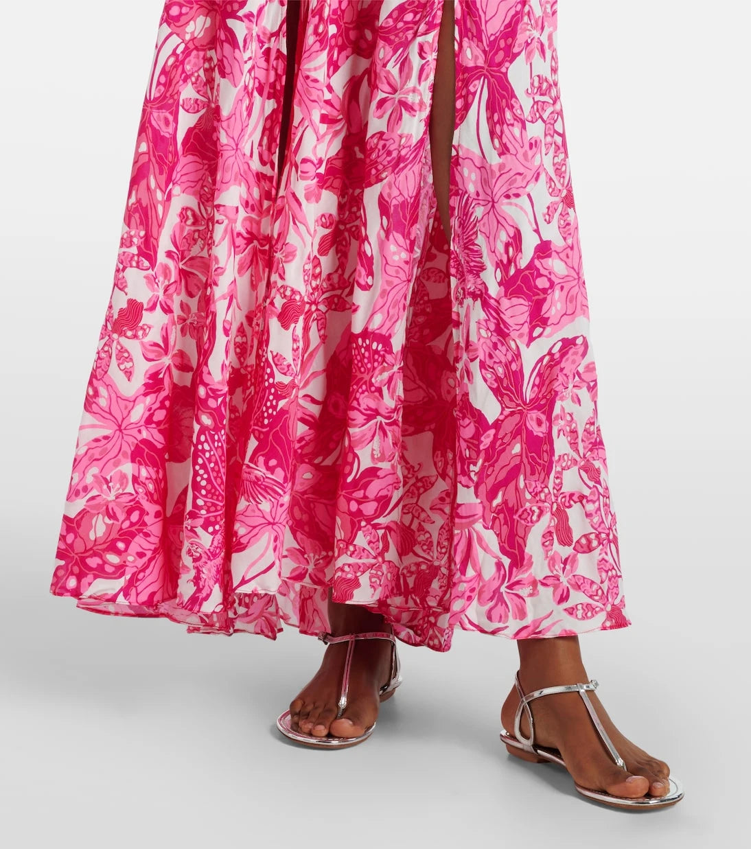 Poupette St Barth - Carla printed halterneck maxi dress