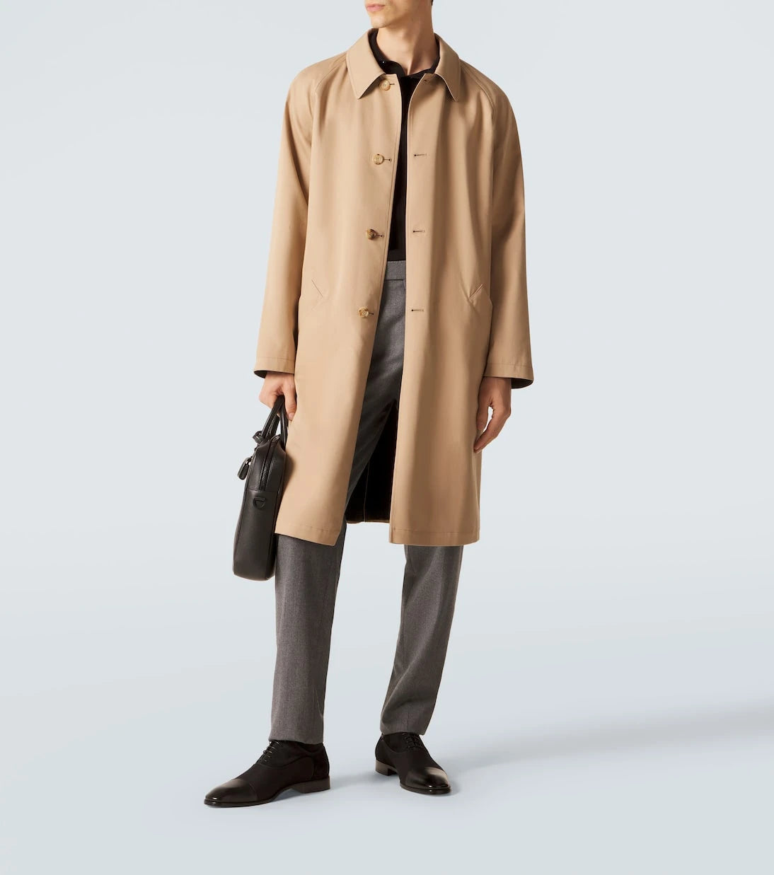 Christian Louboutin - Greggory leather-trimmed Oxford shoes