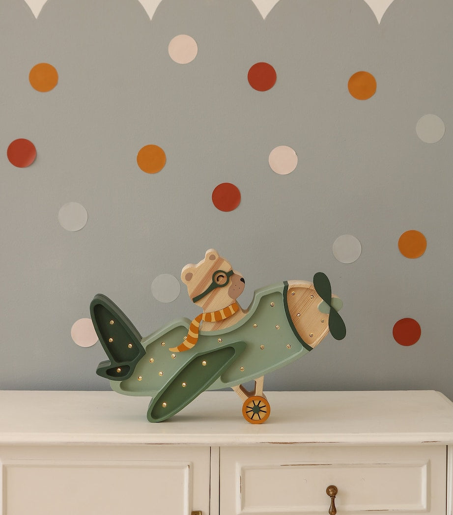 Little Lights Vintage Aircraft Lamp