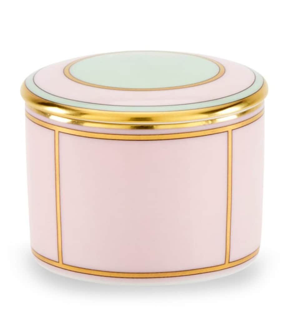 Porcelain Colonna Diva Rosa Trinket Box