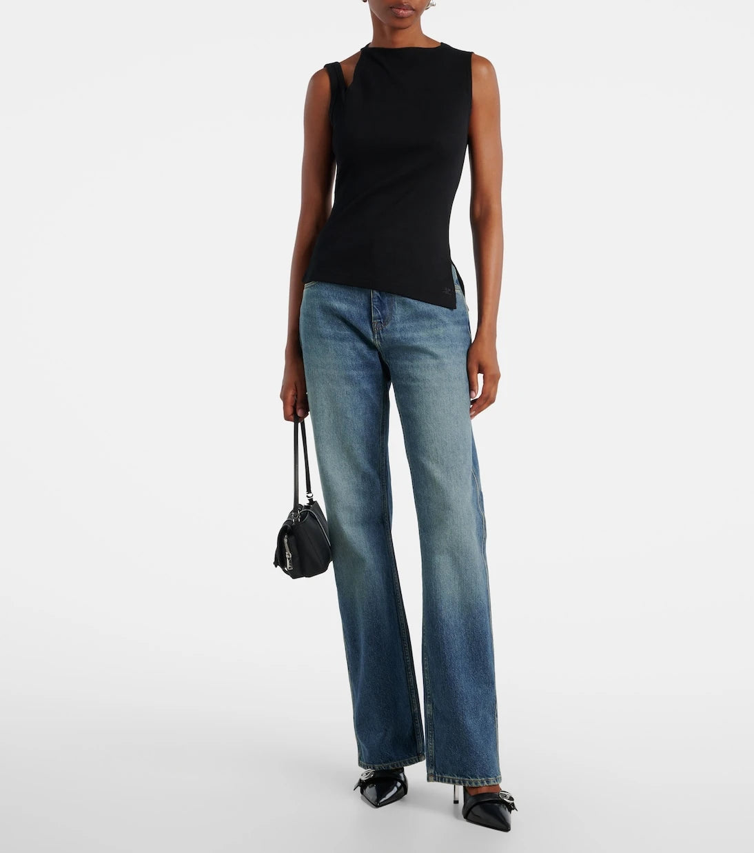 Coperni - Mid-rise straight jeans