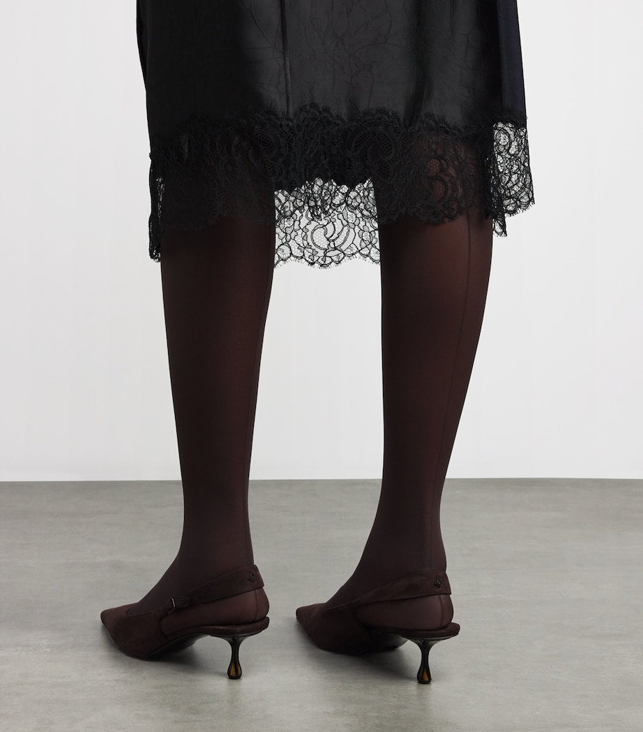 Wolford Brown Individual 10 Tights