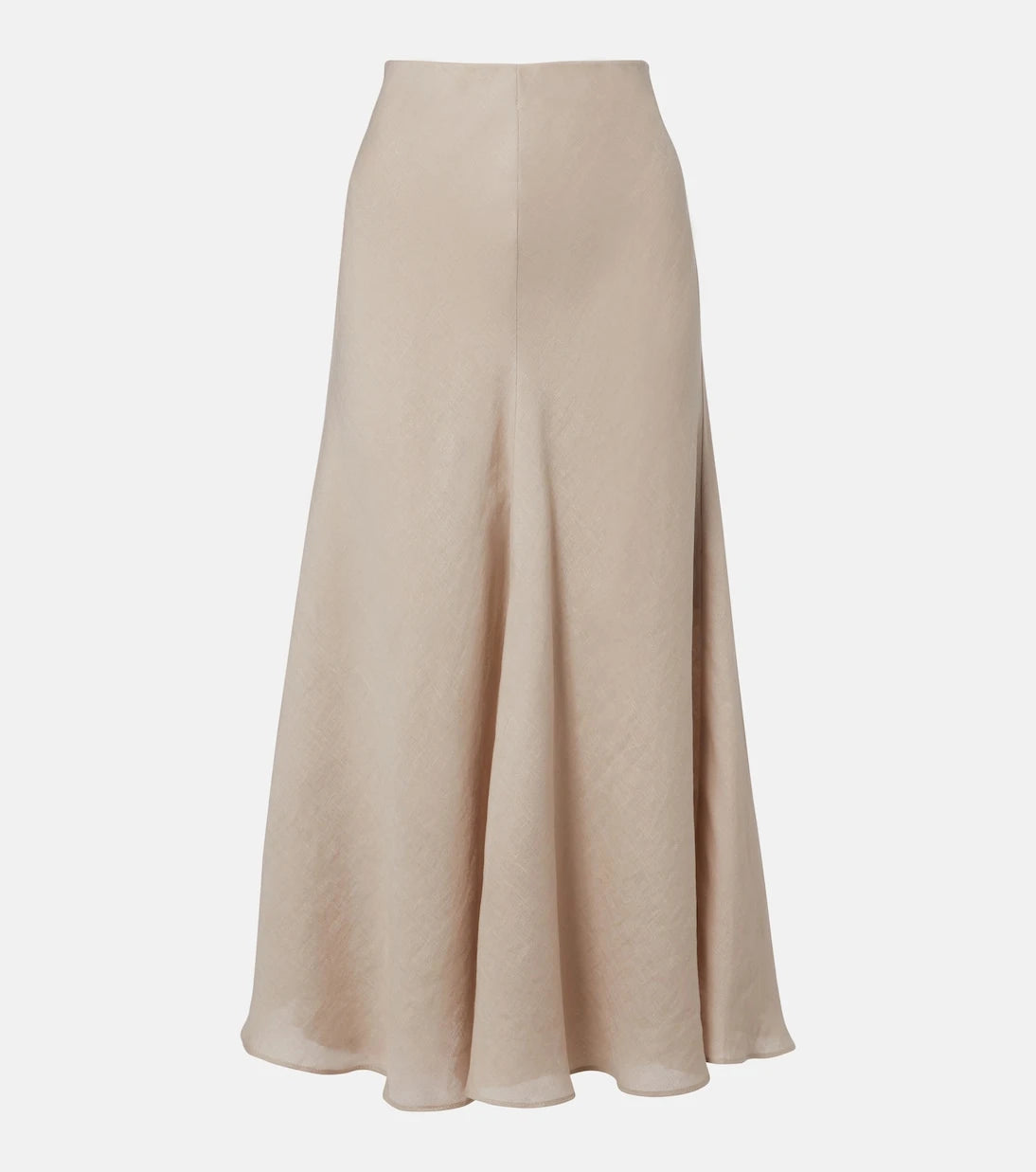 Brunello Cucinelli - Linen midi skirt