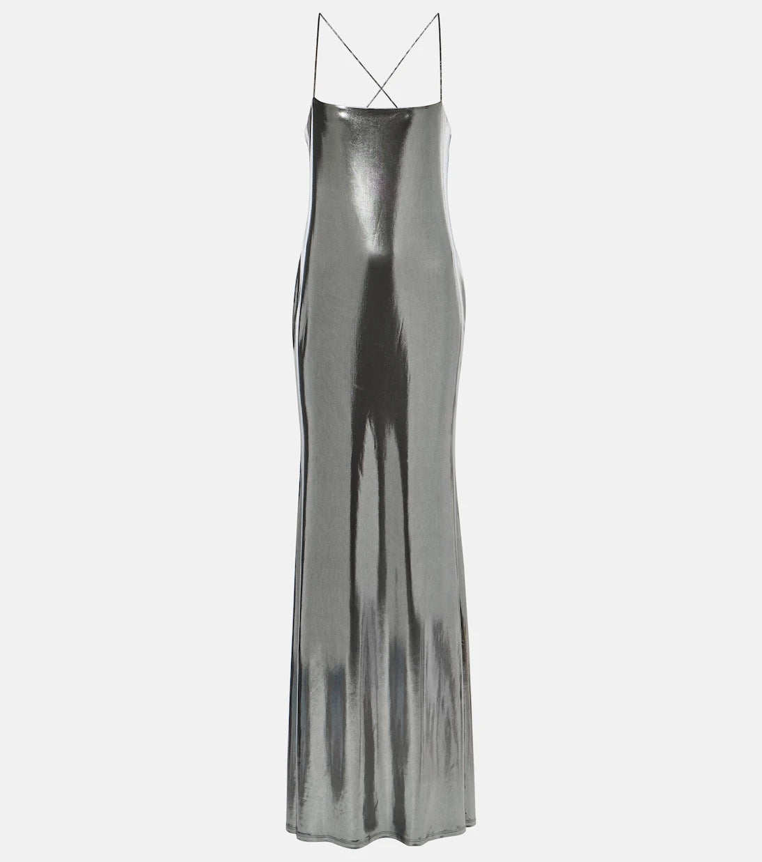 The Sei - Metallic jersey gown
