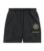 Oversized Cotton Uniform Logo Shorts