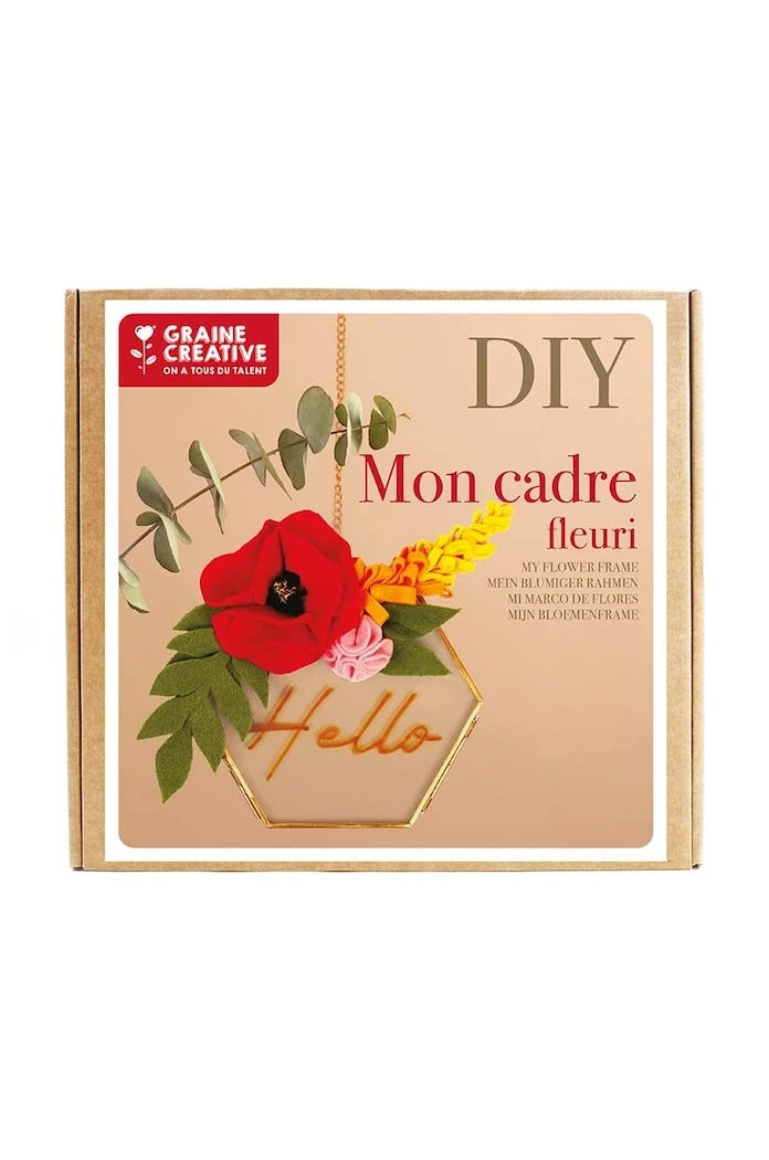 Graine Creative Deco Cadre Fleuri Kendin Yap Dekoratif Çerçeve Seti