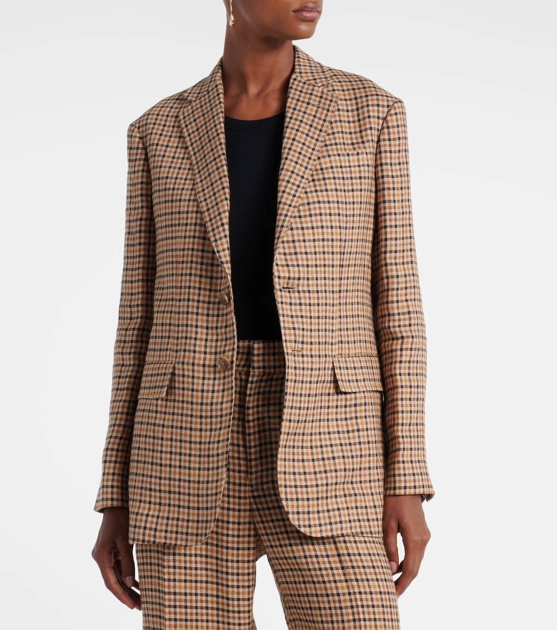 Polo Ralph Lauren - Plaid linen blazer