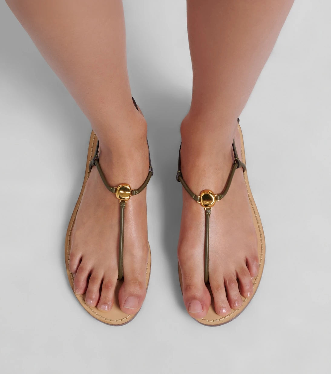 Amanu - Naivasha leather thong sandals