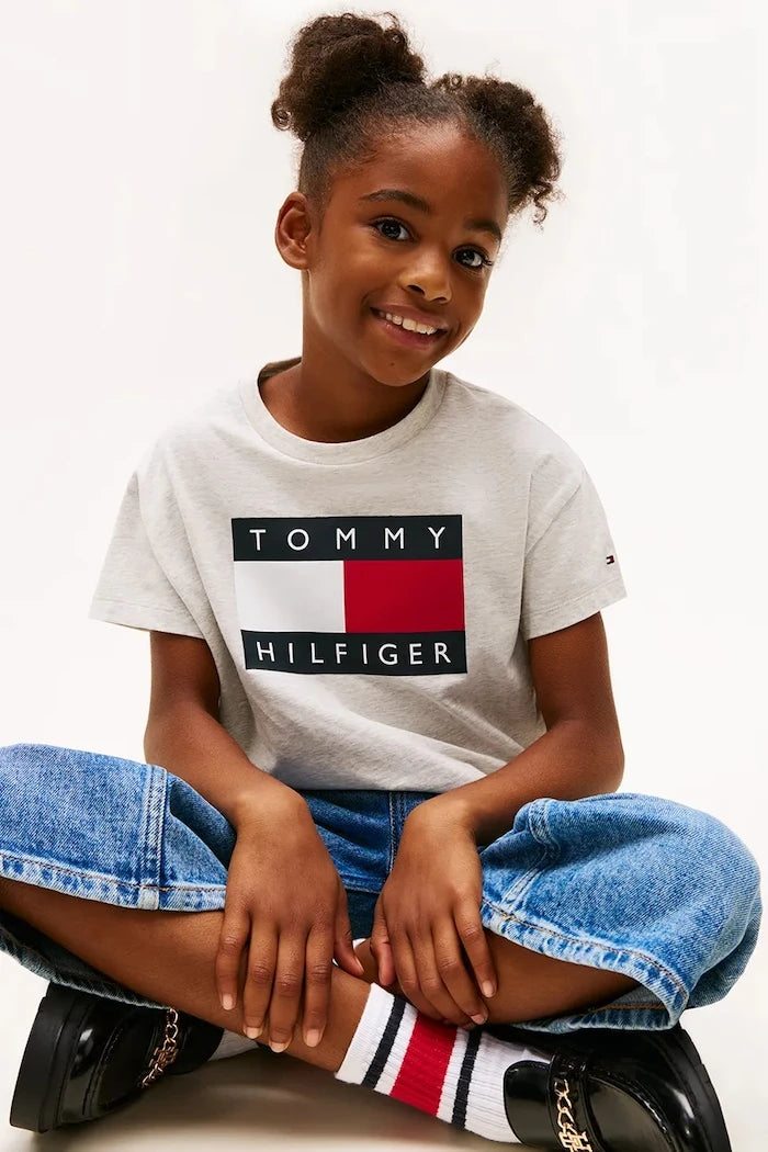 Детска памучна тениска Tommy Hilfiger