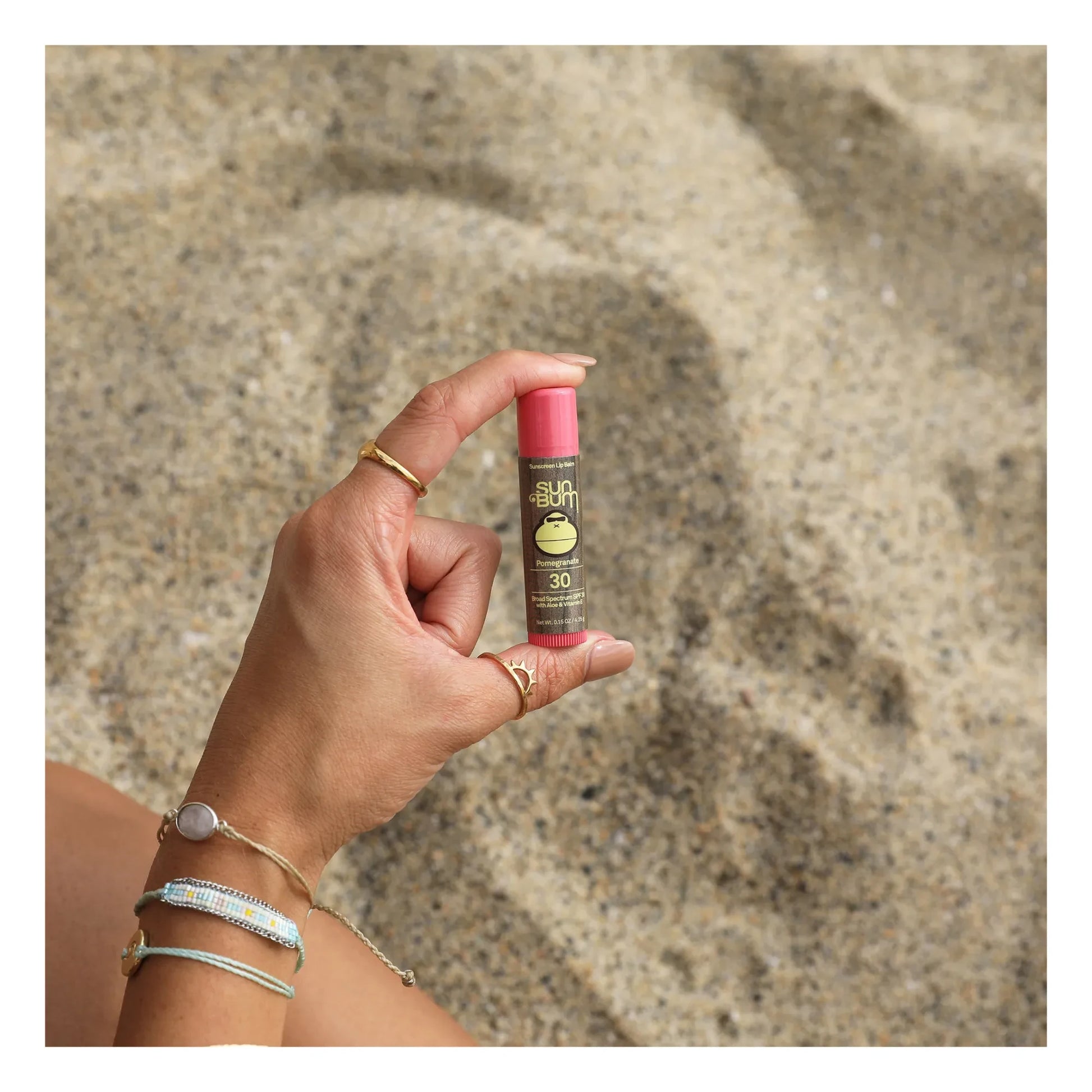 Sunbum - Protective Lip Balm SPF30 Pomegranate - 4,25 g