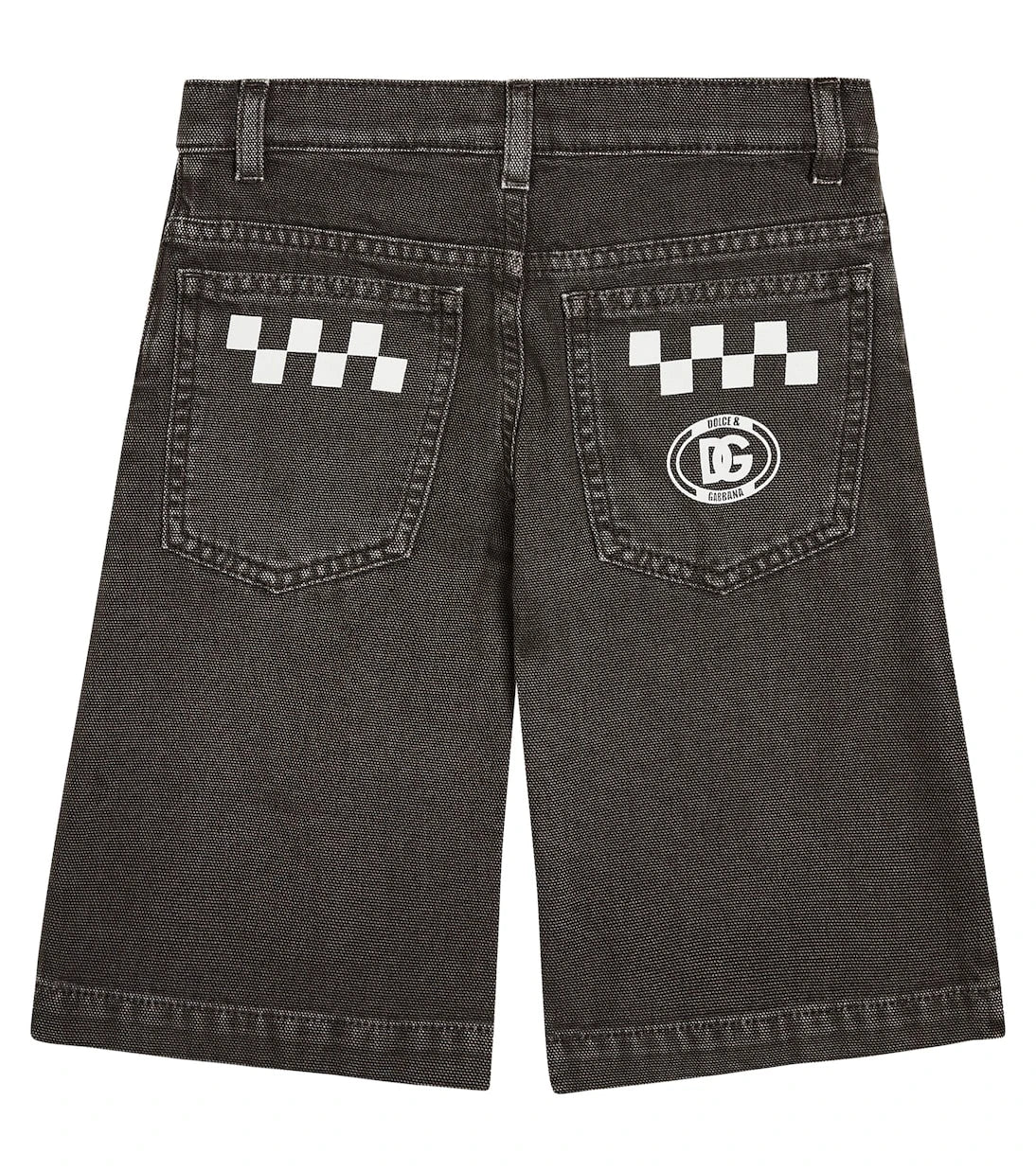 Dolce&Gabbana Kids - Denim bermuda shorts