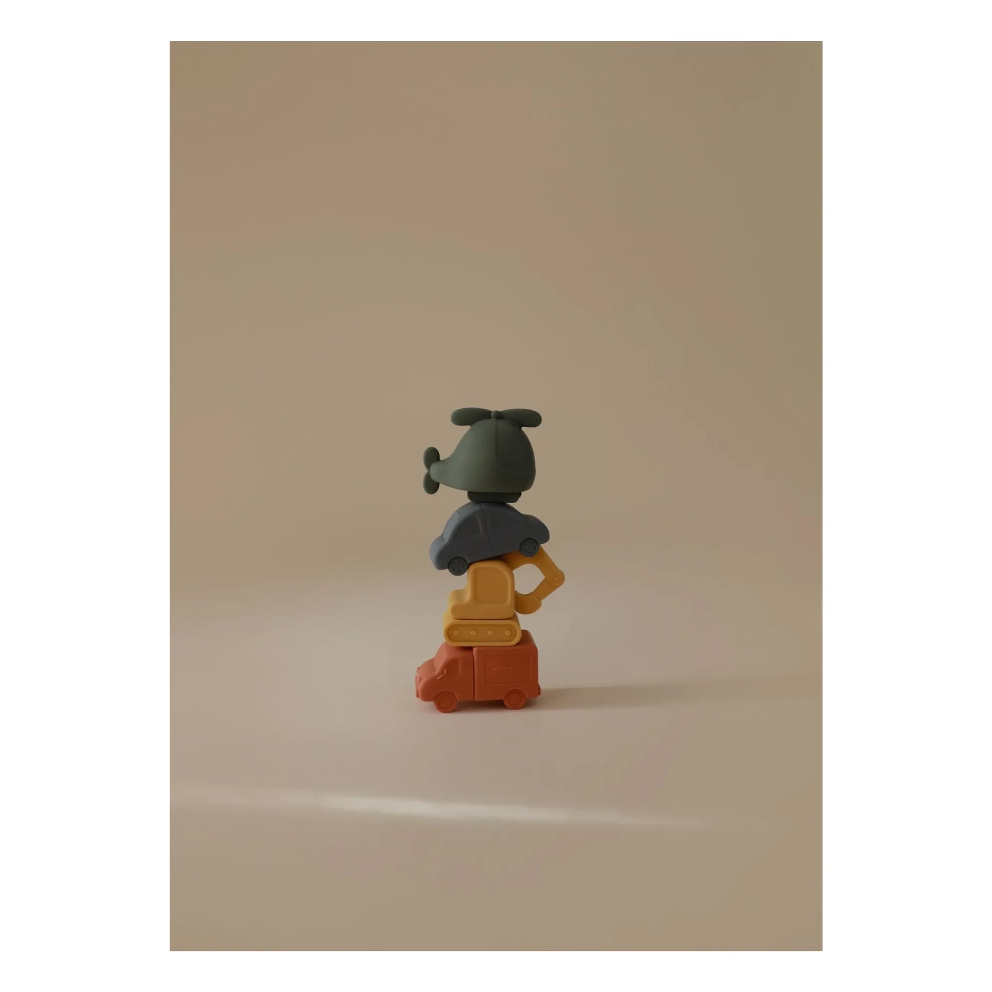 Mushie - Bath toys Vehicles - Set of 4