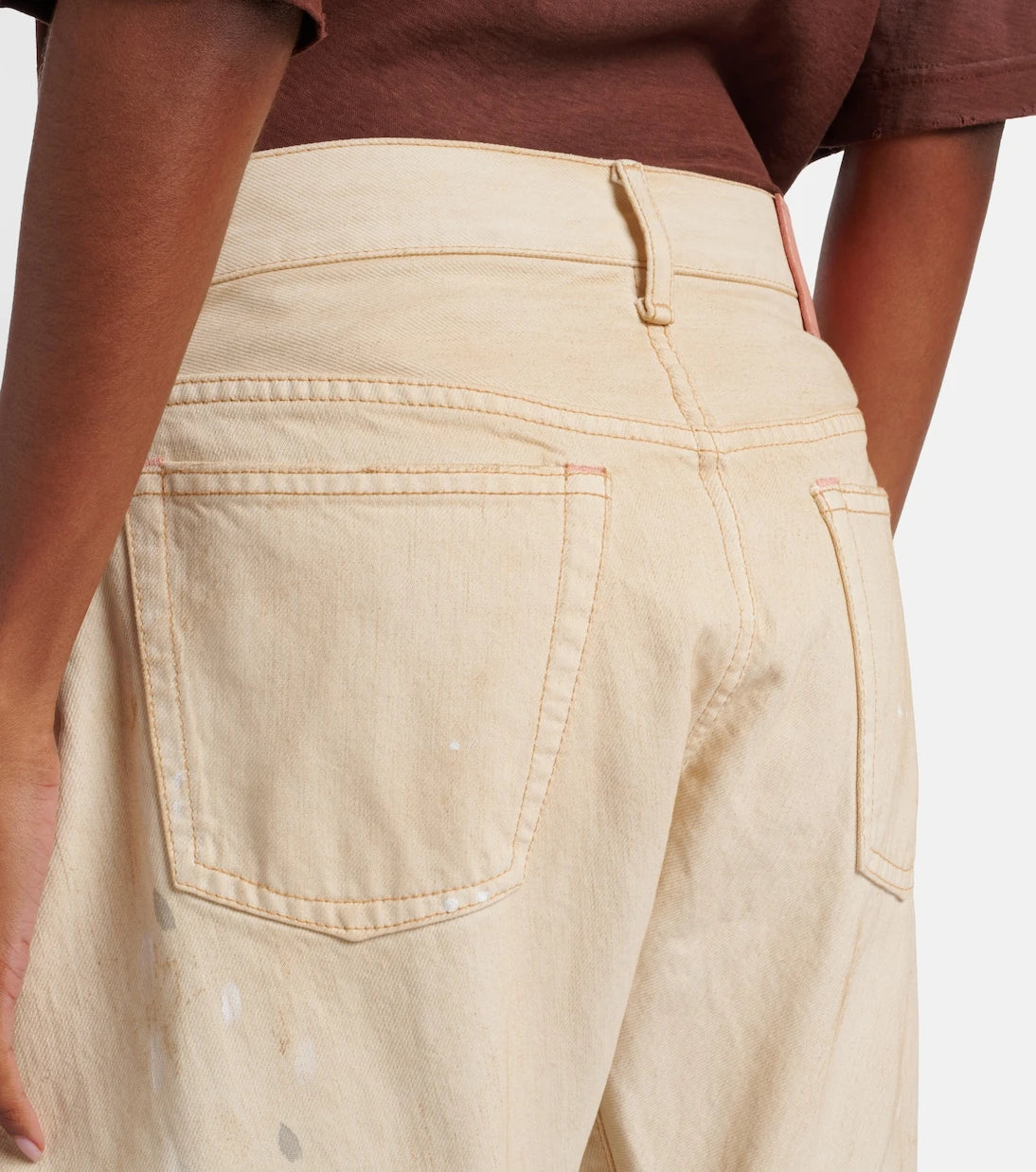 Acne Studios - 2006 distressed barrel-leg jeans