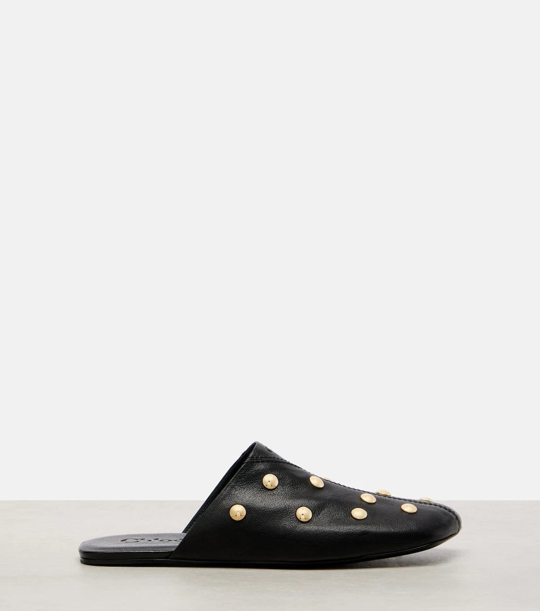 Chloé - Rita studded leather mules