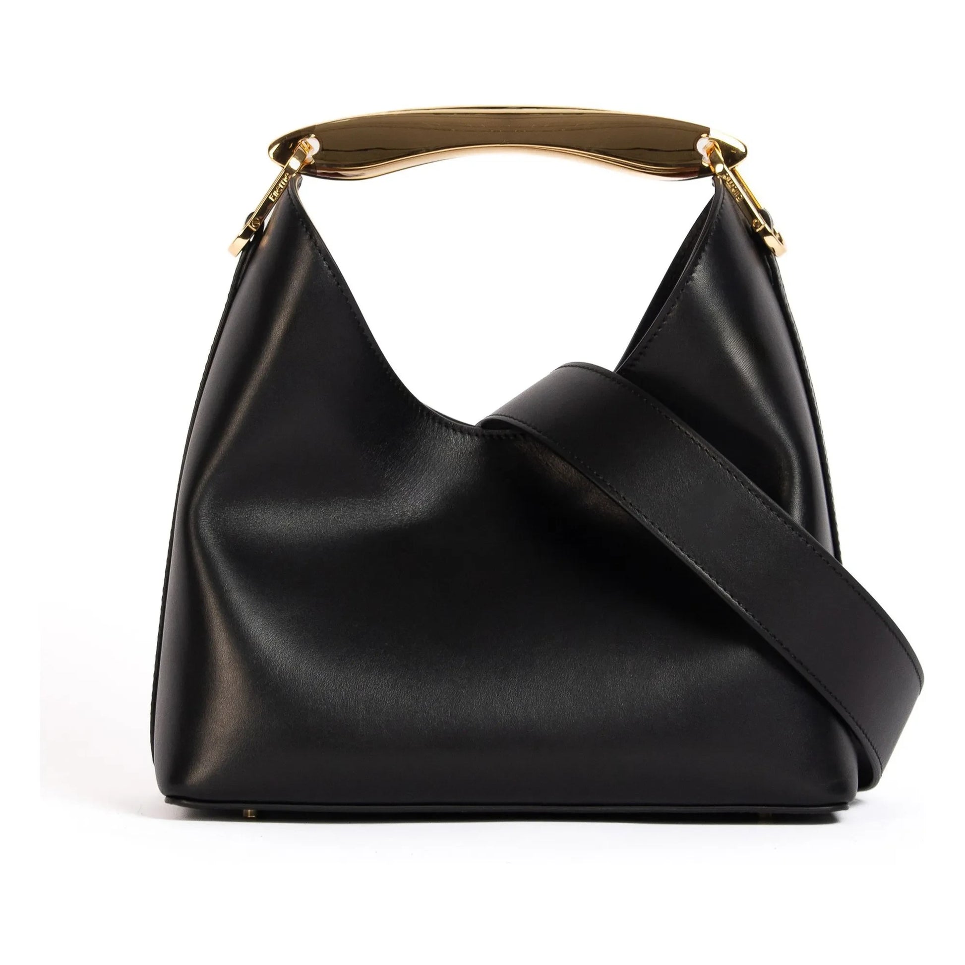 Elleme - Boomerang Leather Bag | Black
