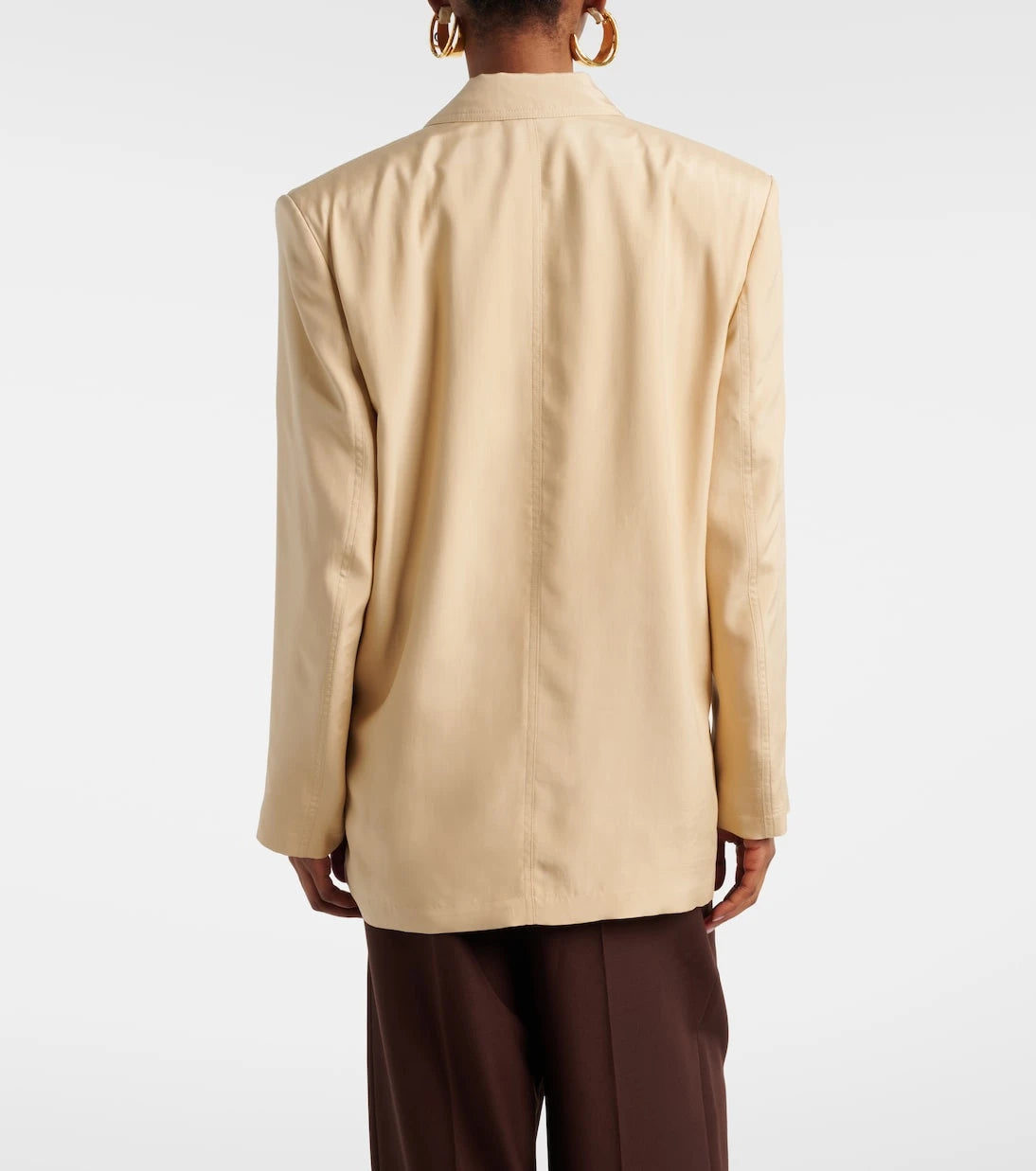 Saint Laurent - Double-breasted silk blazer