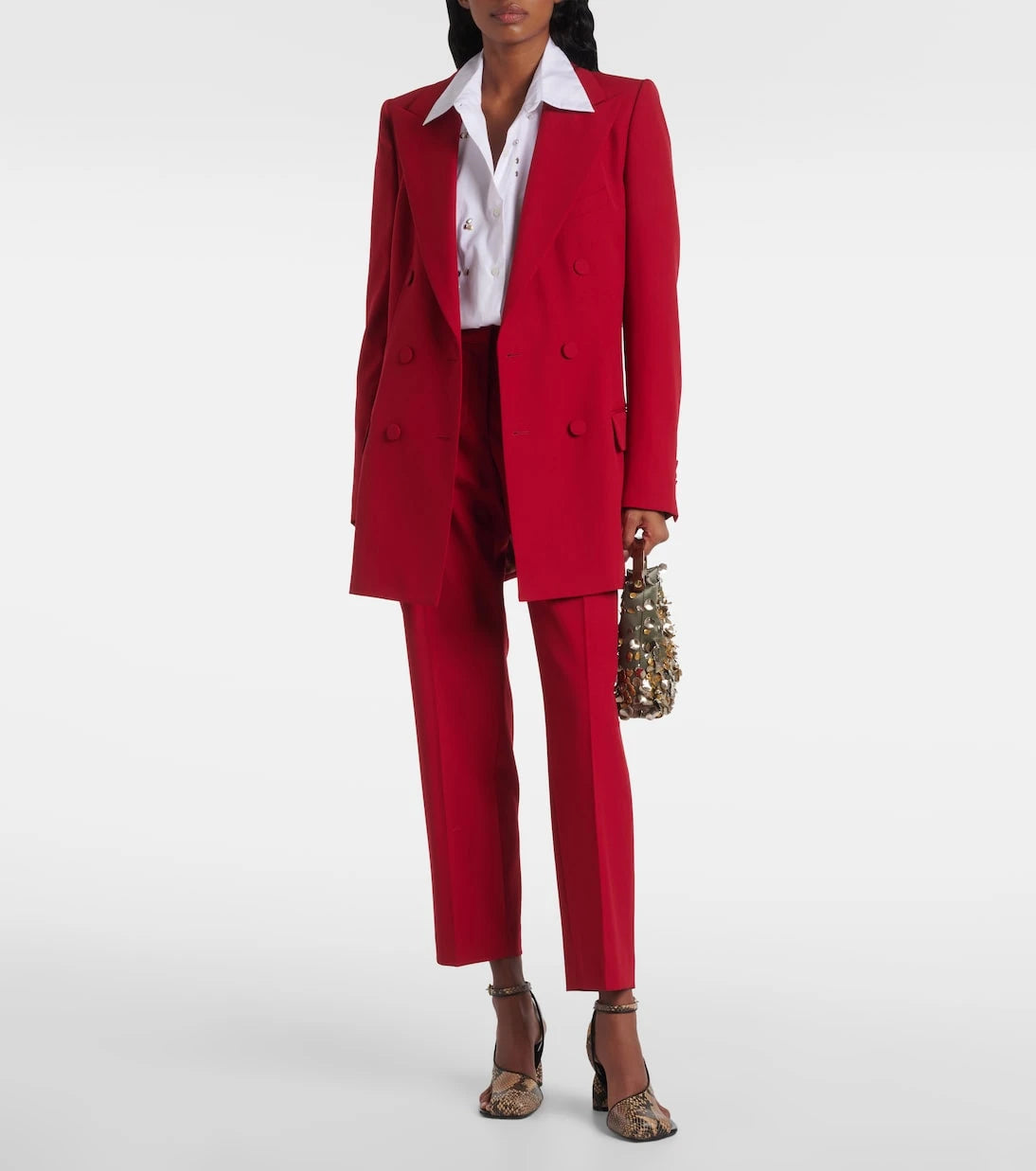 Dries Van Noten - Wool slim pants
