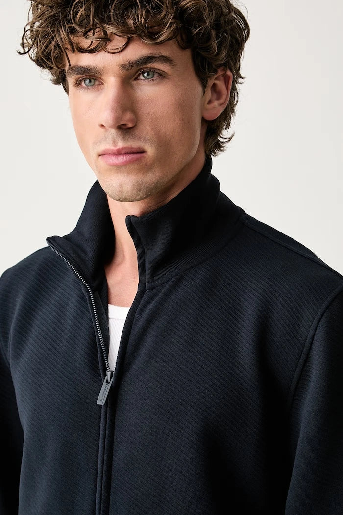Colmar viskonlu fermuarlı erkek sweatshirt