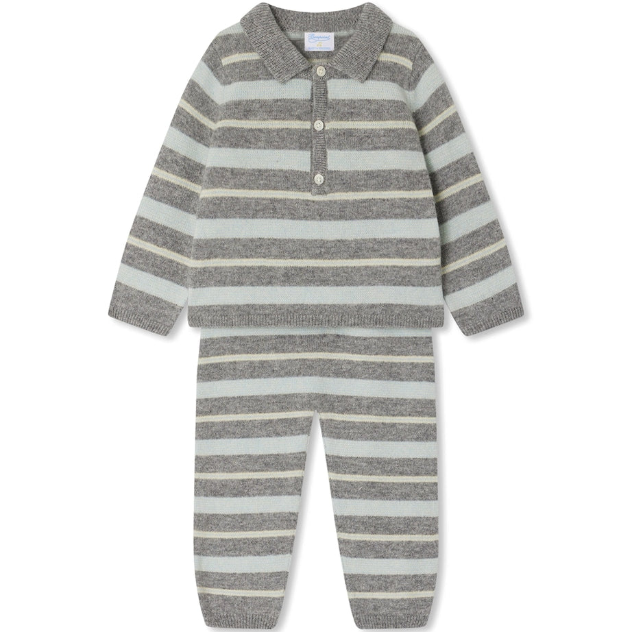 Bonpoint x Guest In Residence Cashmere Lumi Sweater and Trousers Set (6-18 Months)